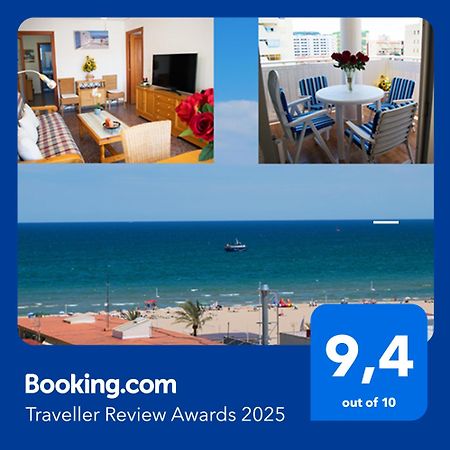 El Tiburon - Piso con espectaculares vistas al mar - solo para familias ideal para 4 personas Playa de Gandía Exterior foto